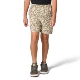 Boys' Elastic Waistband Rugged Flexâ„¢ Ripstop Camo Short (Child)