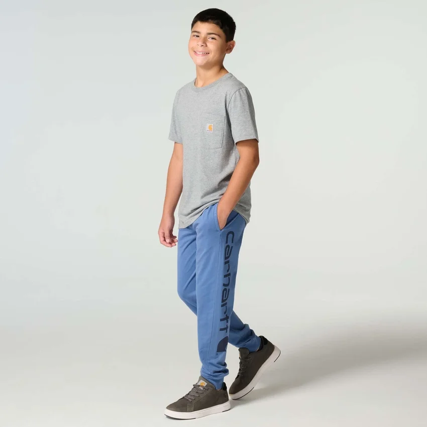Boys' Re-Engineered Garment Dye Logo Sweatpants (Child)