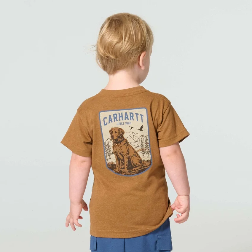 Boys' Short Sleeve Dog Tee (Child/Toddler/Youth)