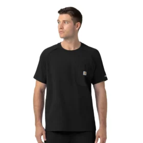Force Cross-Flex Knit Crew Neck Scrub Top