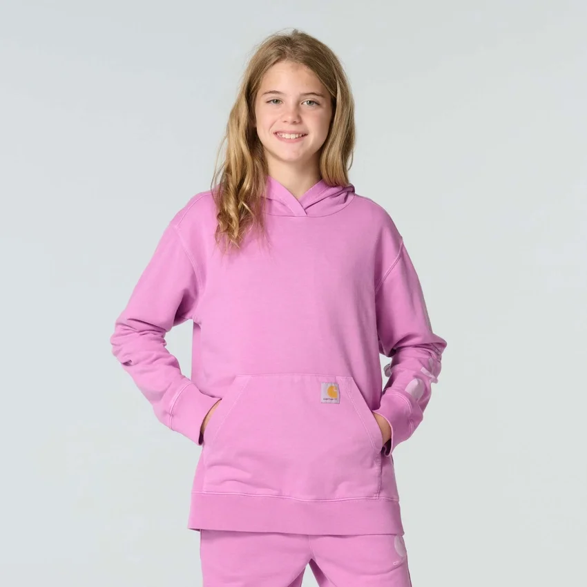 Girls' Long Sleeve Re-Engineered Garment Dye Sweatshirt (Child/Youth)