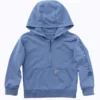 Kids' Long Sleeve Re-Engineered Garment Dye Half-Zip Sweatshirt (Baby/Toddler)