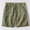 Loose Fit 9" Stateline Canvas Shorts - Work Shorts