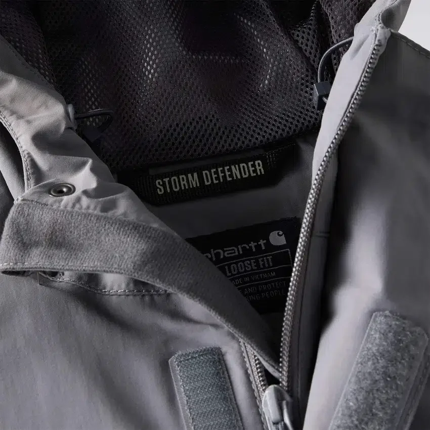 Men's Bayou Lightweight Breathable Waterproof Rain Jacket: Storm Defender Jacket