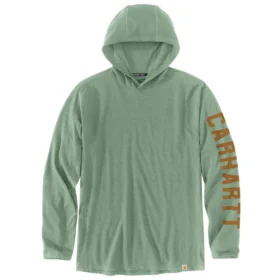 Men's Force Relaxed Fit Moisture Wicking Logo Hoodie