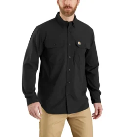 Men's Force Sun Defenderâ„¢ Chambray Relaxed Fit Long Sleeve Shirt - Sun Protection Shirts