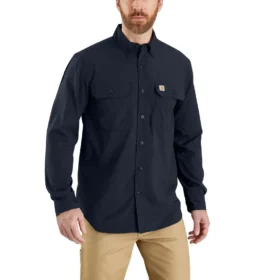 Men's Force Sun Defenderâ„¢ Chambray Relaxed Fit Long Sleeve Shirt - Sun Protection Shirts