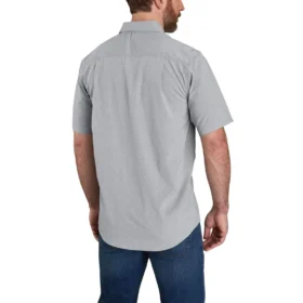 Men’s Force Sun Defenderâ„¢ Chambray Relaxed Fit Short Sleeve Shirt – Sun Protection Shirts