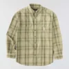 Men's Fr Loose Fit Long Sleeve Twill Plaid Shirt - Flame Resistant Shirts