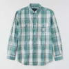 Men's Fr Loose Fit Long Sleeve Twill Plaid Shirt - Flame Resistant Shirts