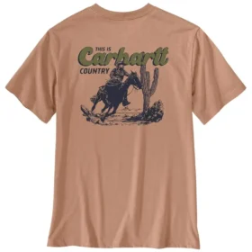 Men's Irvine Relaxed Fit Horse Graphic T-Shirt