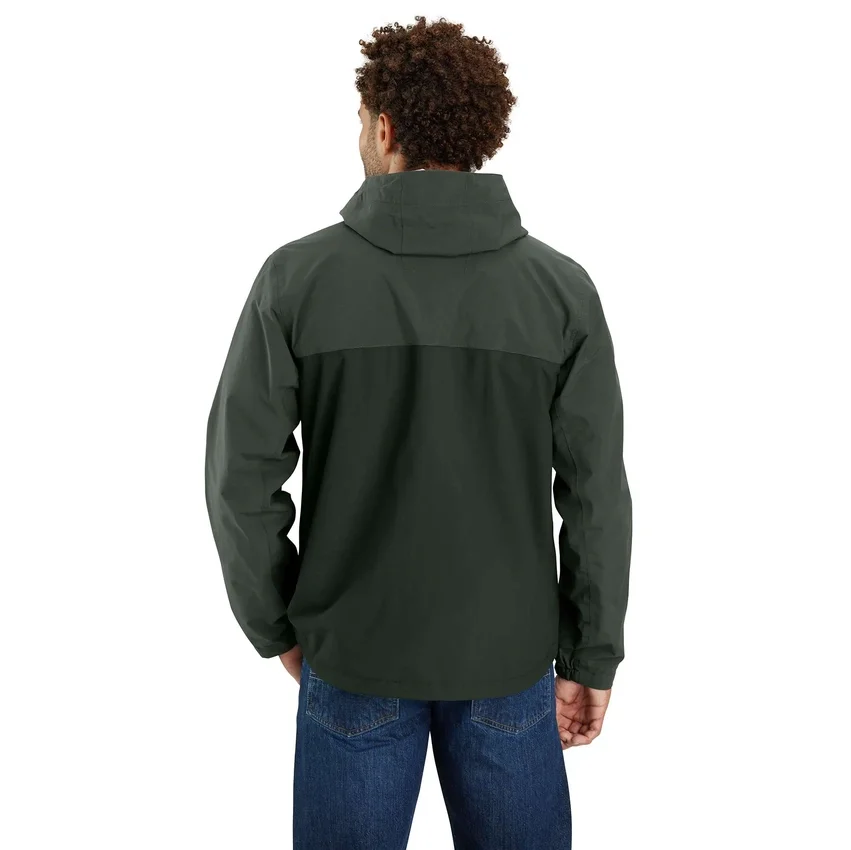 Men's Monterey Lightweight Packable Waterproof Rain Jacket: Storm Defender Jacket