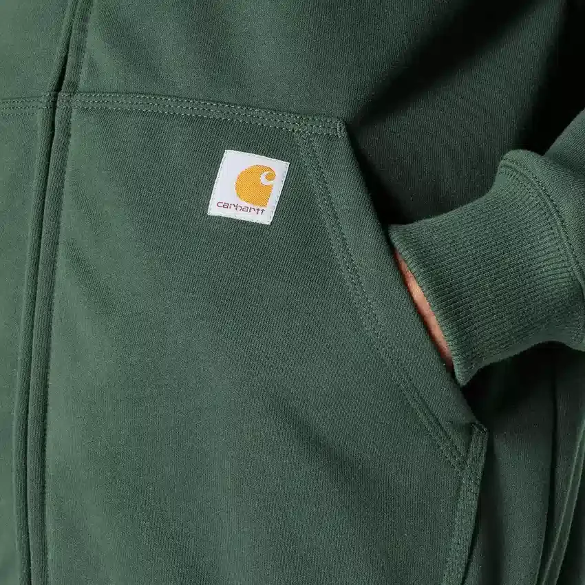 Men's Paxton Water Repellent Heavyweight Full-Zip Hoodie - Carhartt Rain Defender Hoodies