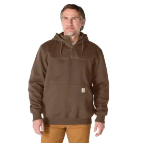 Men's Paxton Water Repellent Heavyweight Quarter Zip Hoodie - Carhartt Rain Defender Hoodies