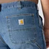 Men's Relaxed Straight Rugged Flex Work Jeans