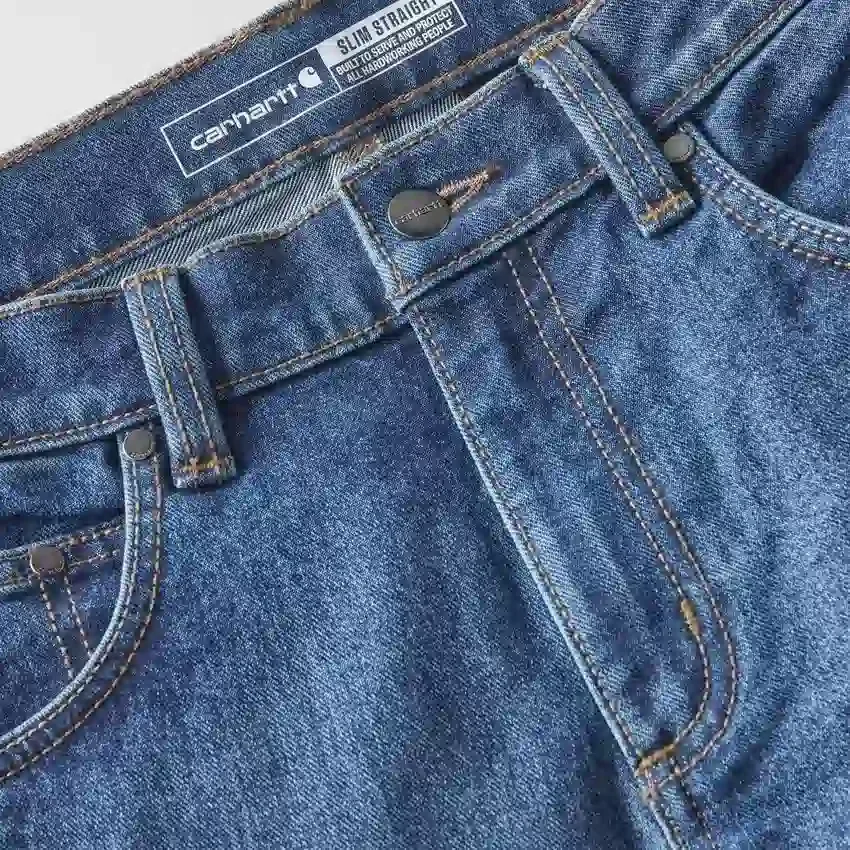 Men's Slim Straight Rugged Flex Work Jeans