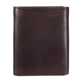 Oil Tan Leather Trifold Wallet