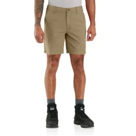 Relaxed Fit 8" Rigby Canvas Shorts - Work Shorts