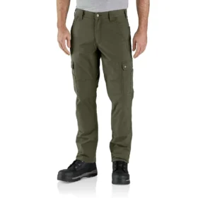 Relaxed Straight Ripstop Lined Cargo Pants - Work Pants