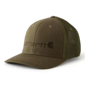 Rugged Flexâ„¢ Fitted Canvas Mesh-Back Logo Graphic Cap