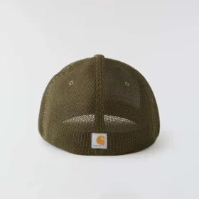 Rugged Flexâ„¢ Fitted Canvas Mesh-Back Logo Graphic Cap