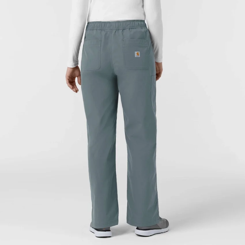 Rugged Flex Fld Women's Ripstop Bootcut Cargo Scrub Pant