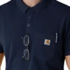 Rugged Flex® Rscu Lightweight Short Sleeve Polo Scrub Top