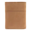 Saddle Leather Trifold Wallet