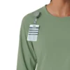 Women's Force Cross-Flex Crew Neck Long Sleeve Scrub Top