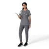 Women's Force Cross-Flex Crew Neck Scrub Top