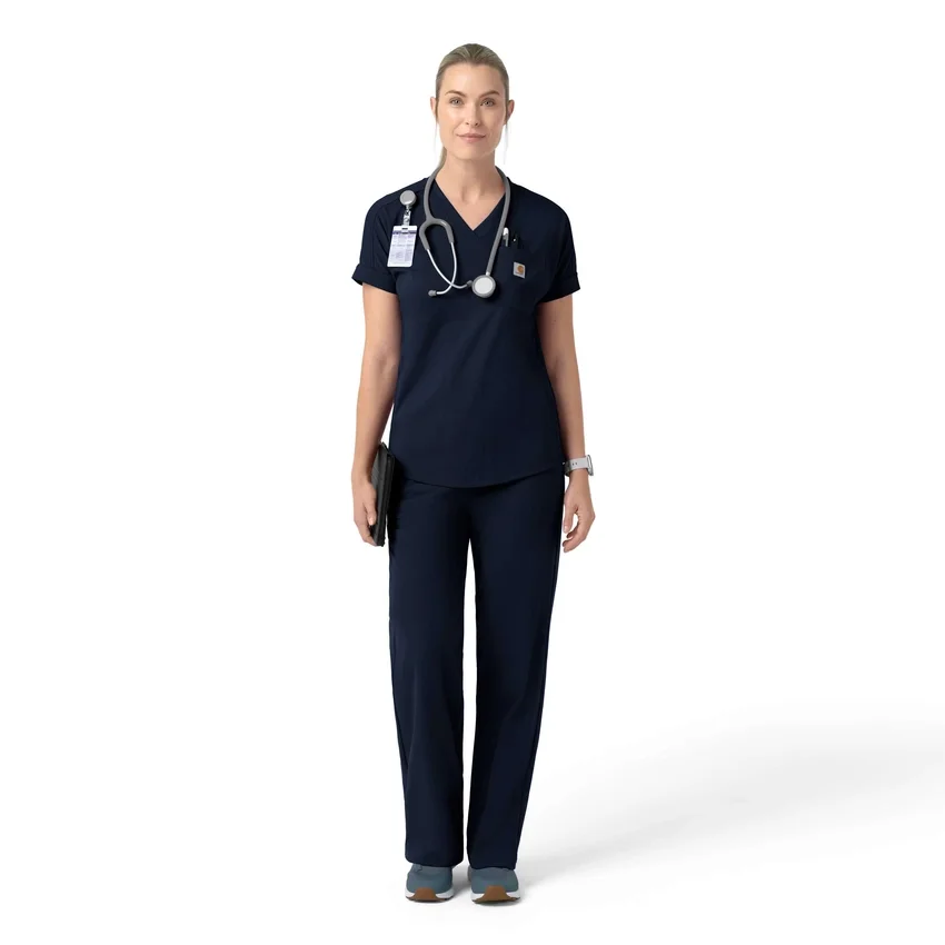 Women's Force Cross-Flex Knit V-Neck Scrub Top