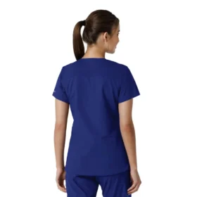 Women’s Force Essentials V-Neck Knit Panel Scrub Top