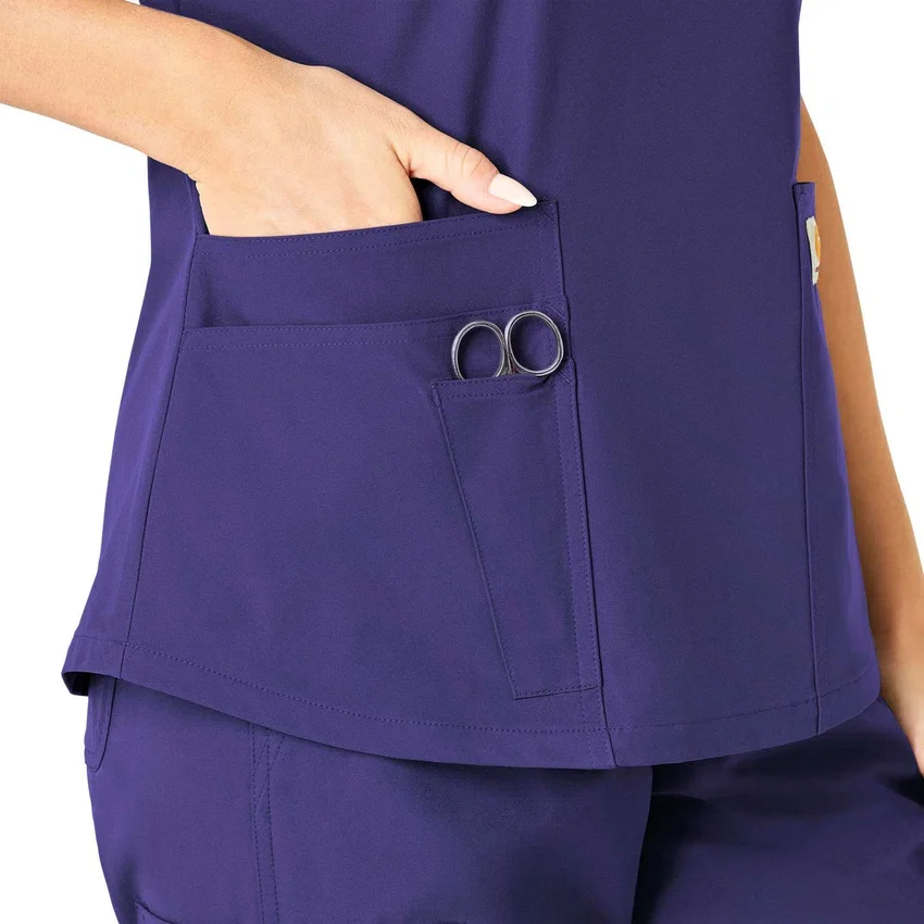 Women's Force Essentials V-Neck Scrub Top