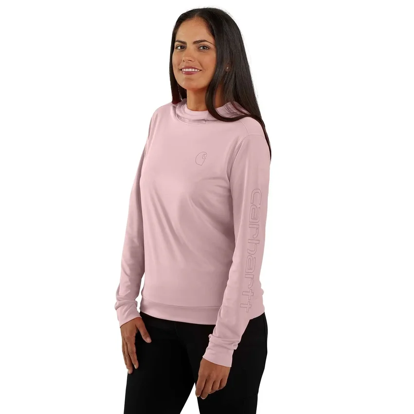 Women's Force Sun Defender Upf 50+ Moisture Wicking Hoodie - Sun Protection Hoodies
