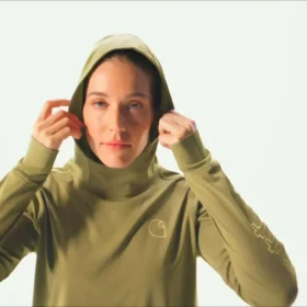 Women’s Force Sun Defender Upf 50+ Moisture Wicking Hoodie – Sun Protection Hoodies