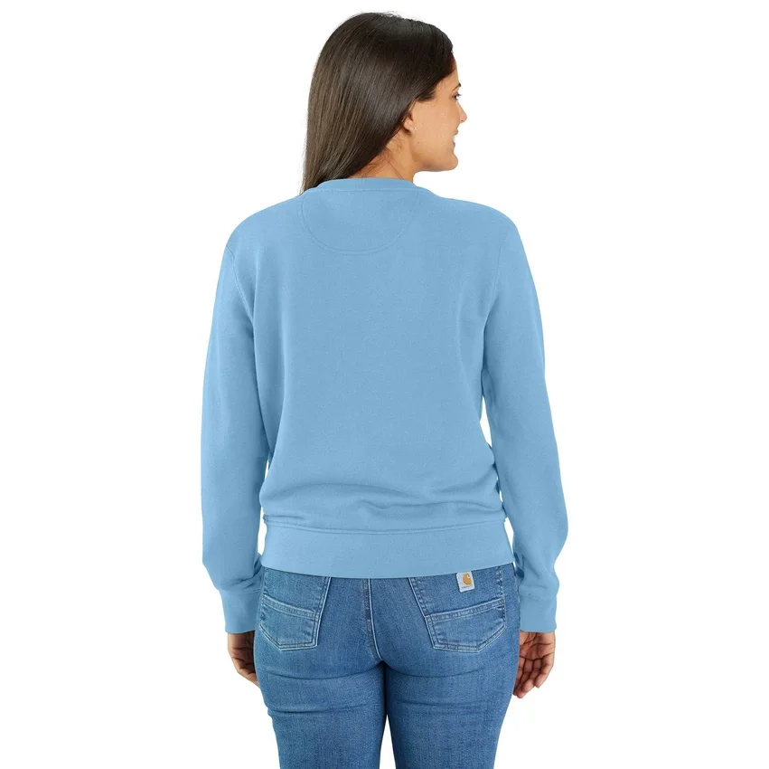 Women's Lightweight Tencel Crewneck Sweatshirt