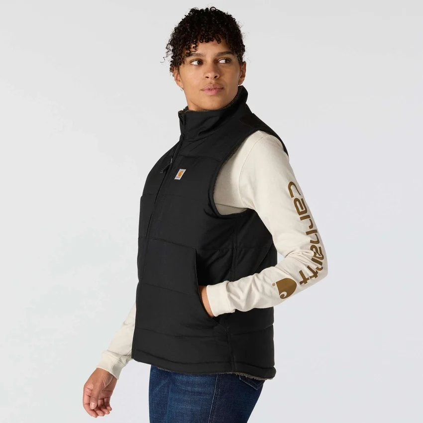 Women's Montana Insulated Reversible Water Resistant Puffer Vest - Rain Defender Vest