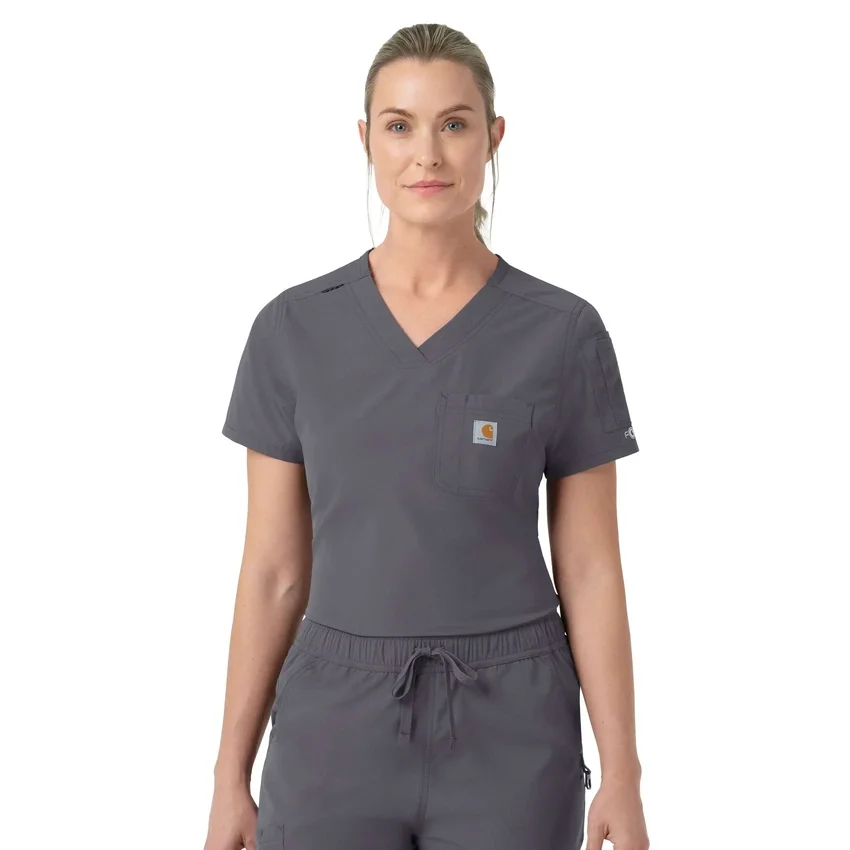 Women's Rugged Flex Fld Tuck-In Scrub Top