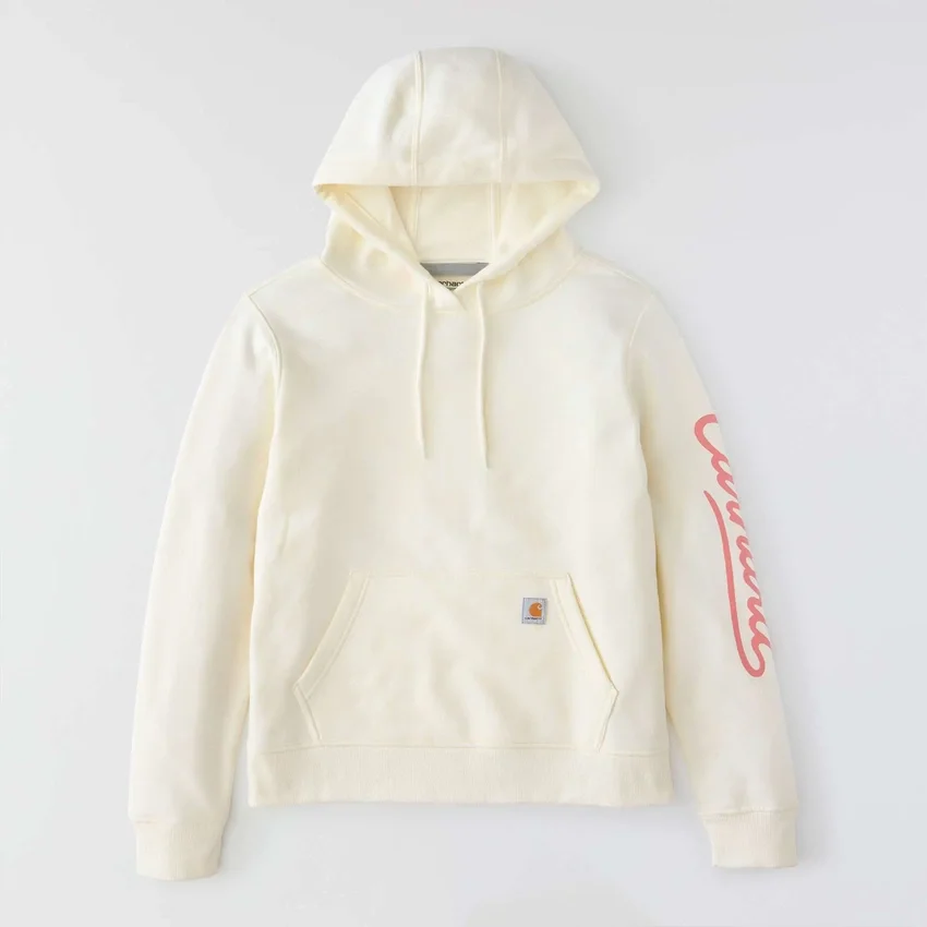 Women's Sawyer Script Logo Sleeve Hoodie