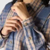 Women's Tencel™ Fiber Series Loose Fit Twill Plaid Shirt