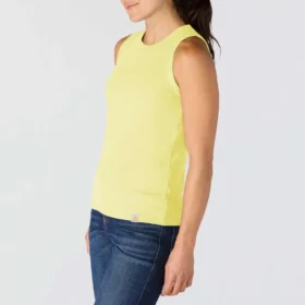Women’s Tencel Lightweight Breathable Ribbed Tank Top