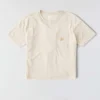 Women's Tencel Loose Fit Lightweight Crewneck Pocket T-Shirt